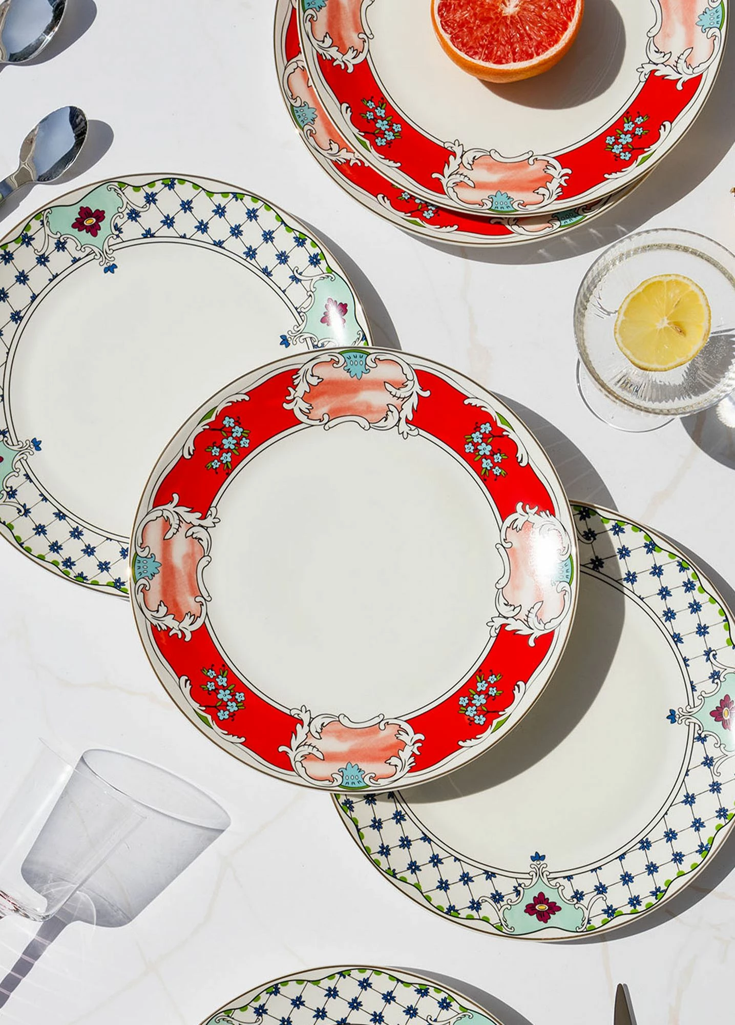 Set pjatash shërbimi (6 copë), Hermia, DNR0058