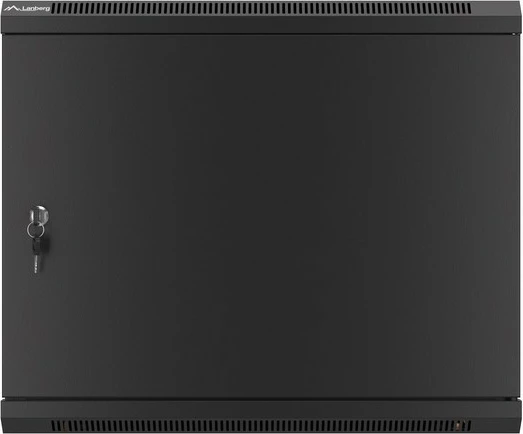 Kasë rrjeti Lanberg WF01-6409-00B, 19", 6U, 600x450 mm, e zezë, për mur