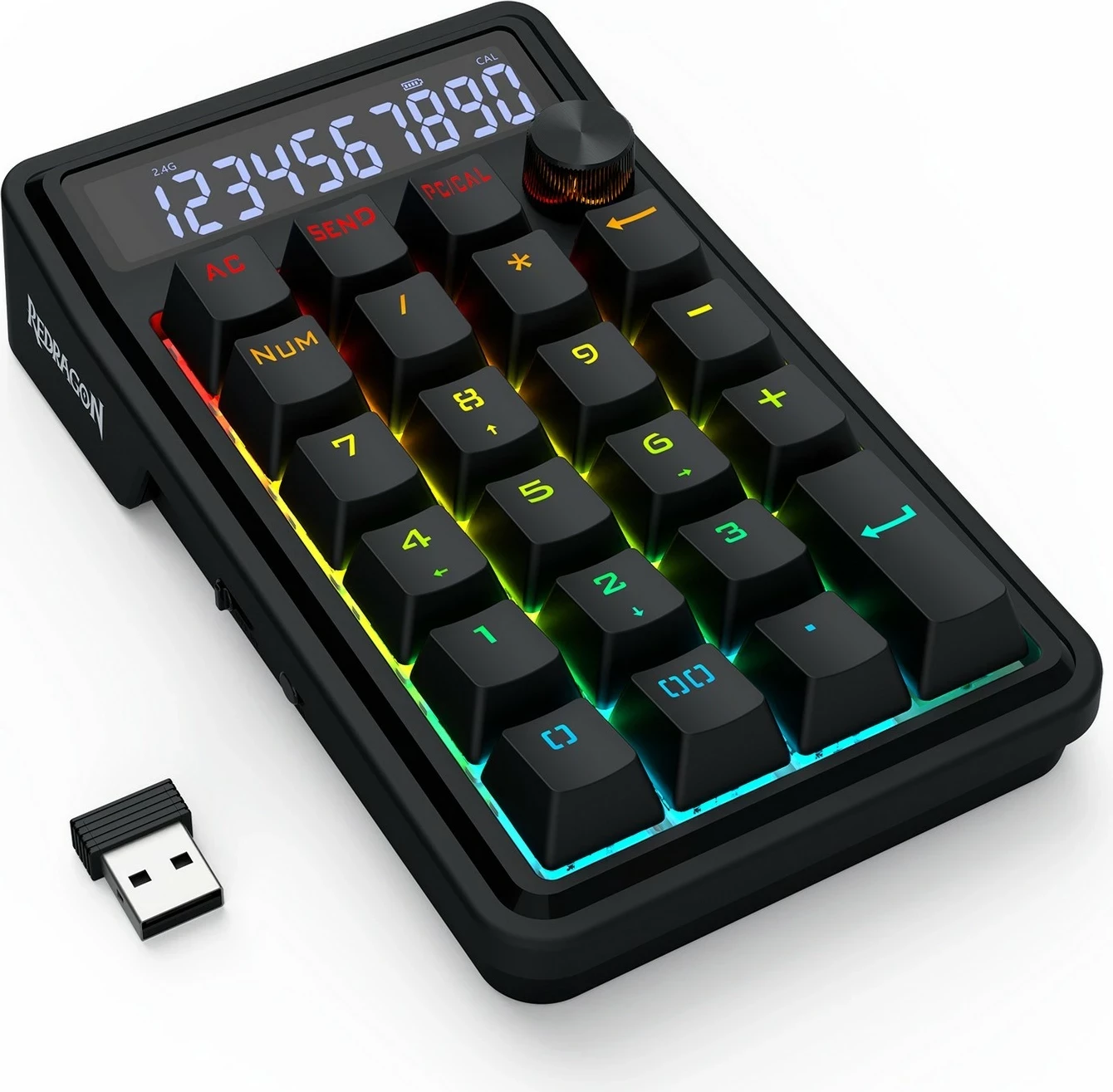 Tastierë mekanike Redragon Cove K733-RGB-WL, RGB, wireless/wired, e zezë 5