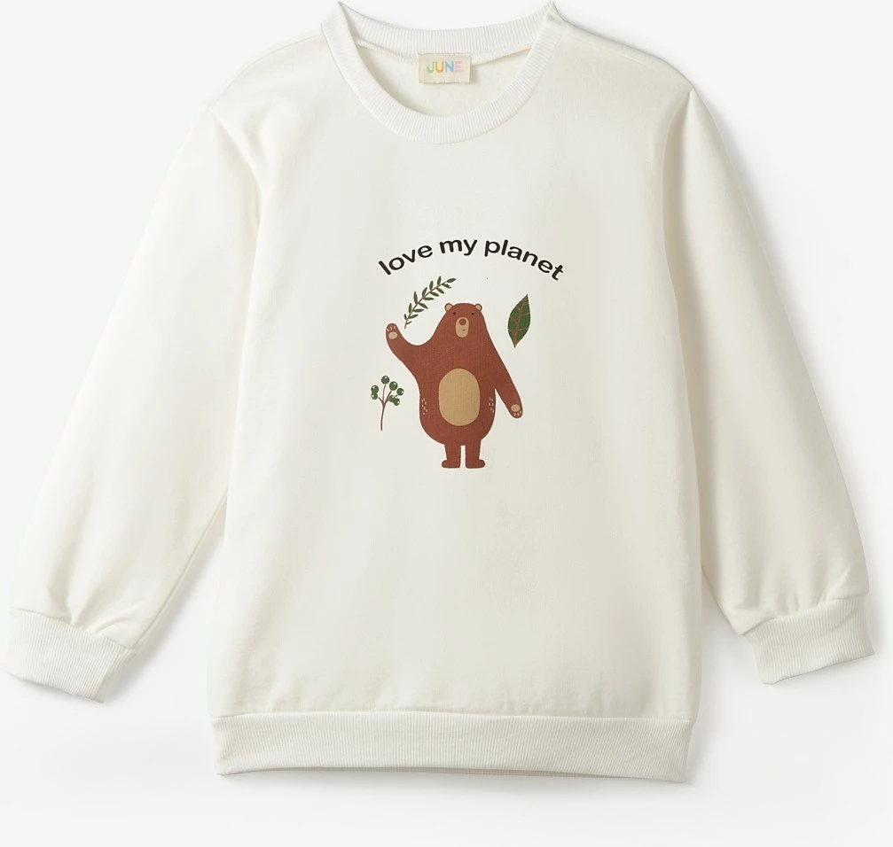 Duks për fëmijë June, i bardhë