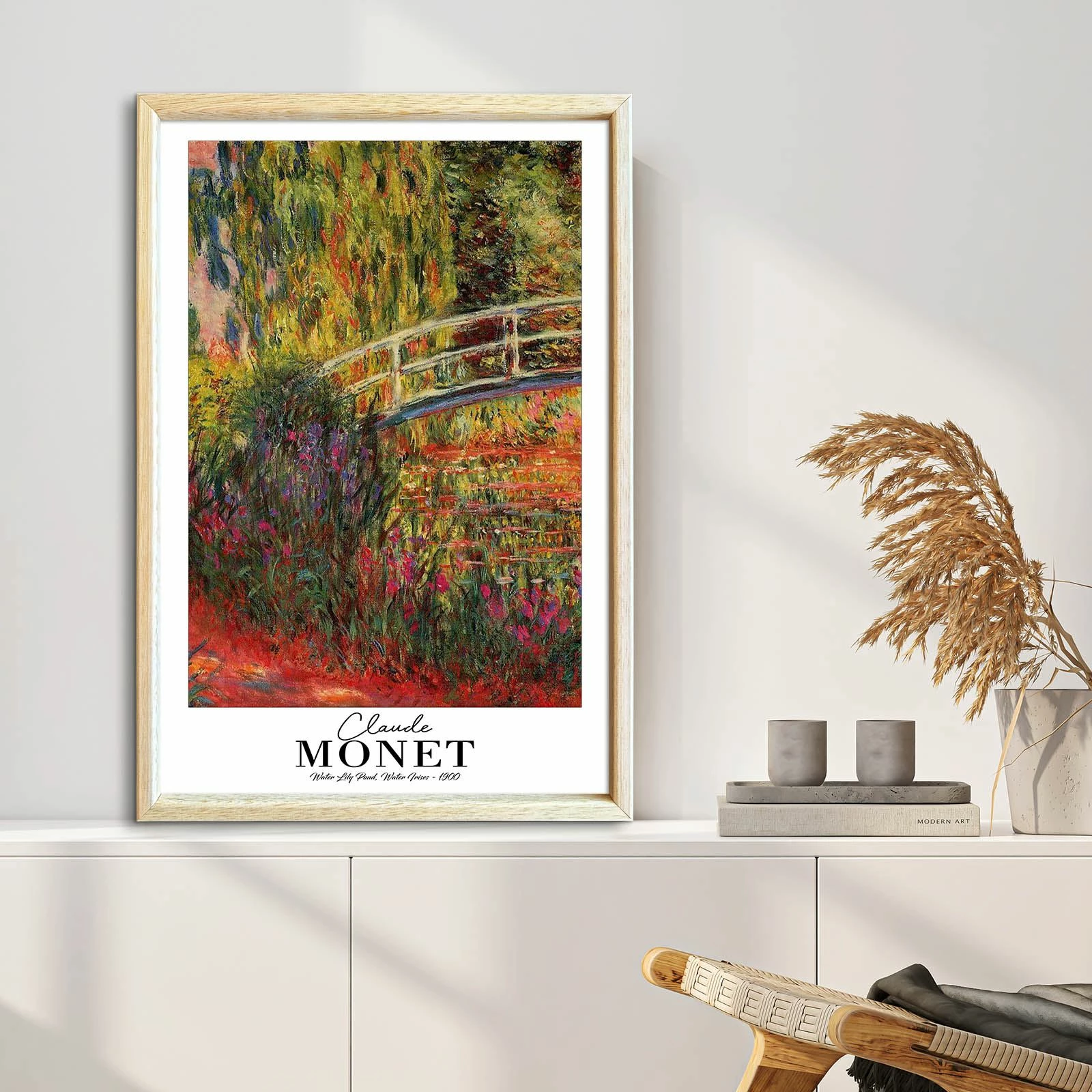 Pikturë dekorative me kornizë, Wallity, 4262AHSMONET-017