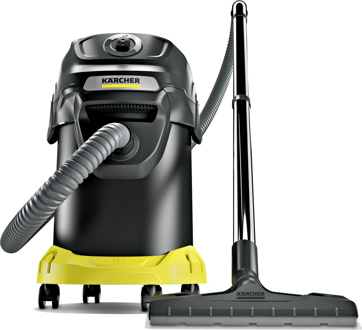 Aspirator për hi Karcher AD 4 Premium 1.629-731.0 17 L 600 W rezervuar metalik pa qese zi/verdhe