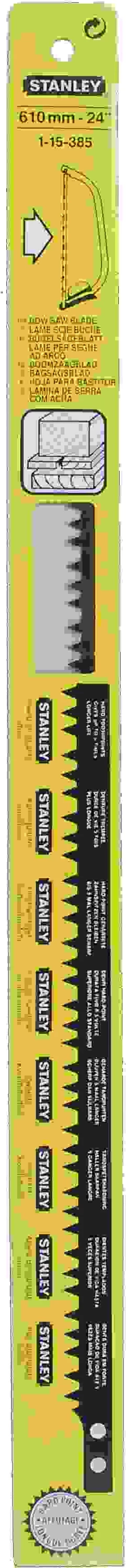 Listë sharrë lokarice Stanley 1-15-385 610 mm