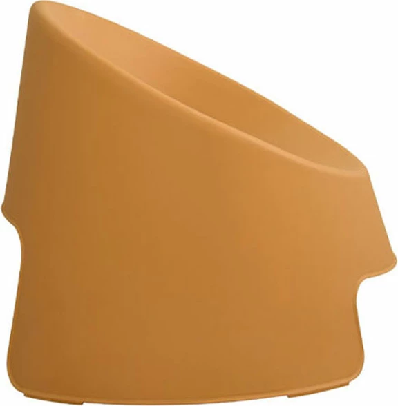 Karrige UOVO, ngjyrë mustard, 84x79x70