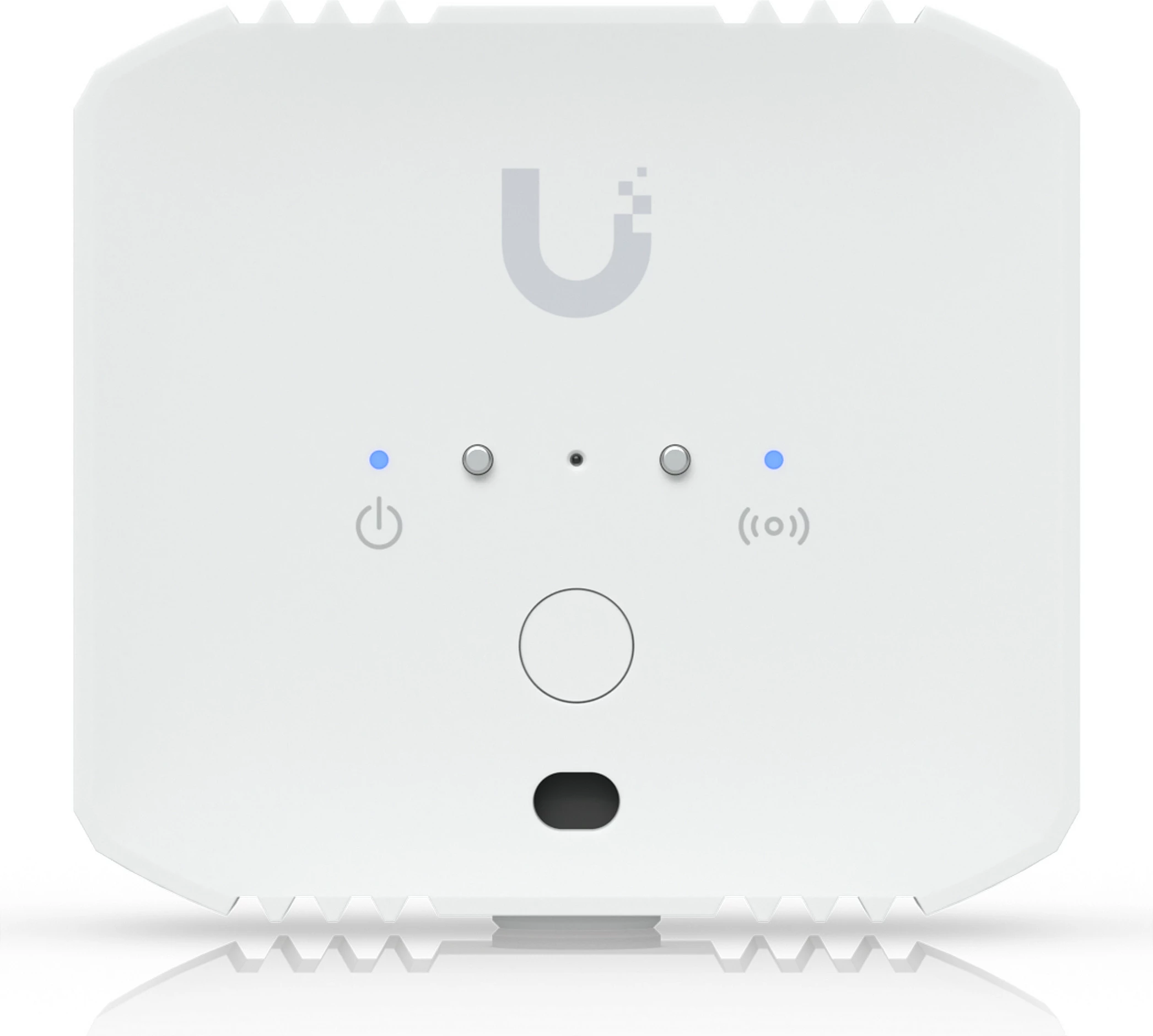 Sensor ambiental Ubiquiti USL-Environmental, multisensor temperaturë/lagështi/dritë + zbulim rrjedhje uji, i bardhë