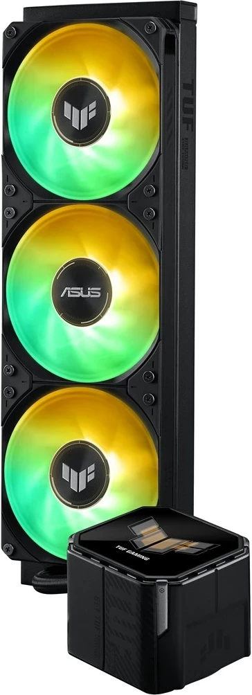 Ftohës uji all-in-one ASUS TUF Gaming LC III 360 ARGB LCD, 3x12 cm, i zi
