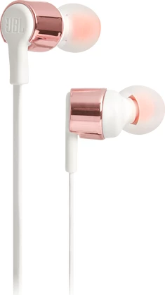 Kufje JBL Tune 210 in-ear me mikrofon, 3.5mm, me kabllo 1.21m, rose-gold