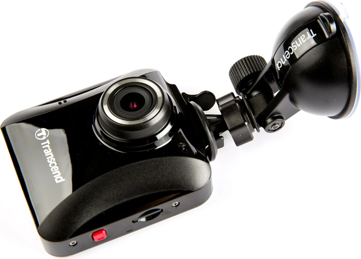 Mbajtëse me vakum Transcend për DrivePro 200, 360° rrotulluese, e zezë