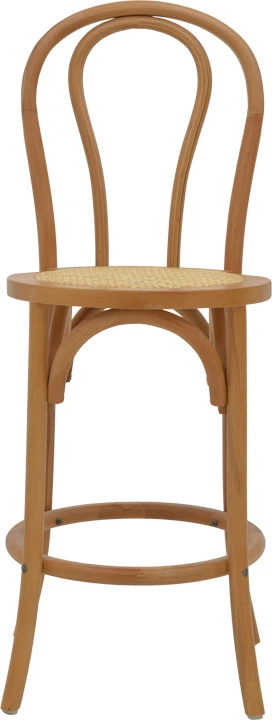 Karrige për bar Thonet dru ahu natyral 41x50x105cm