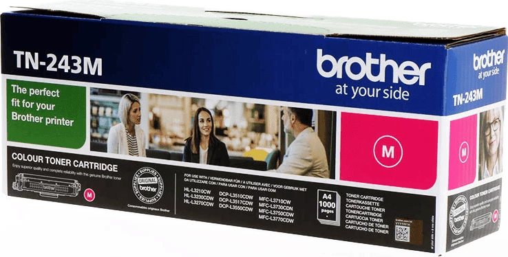 Toner Brother TN-243M, rendiment 1000 faqe, standard, magenta