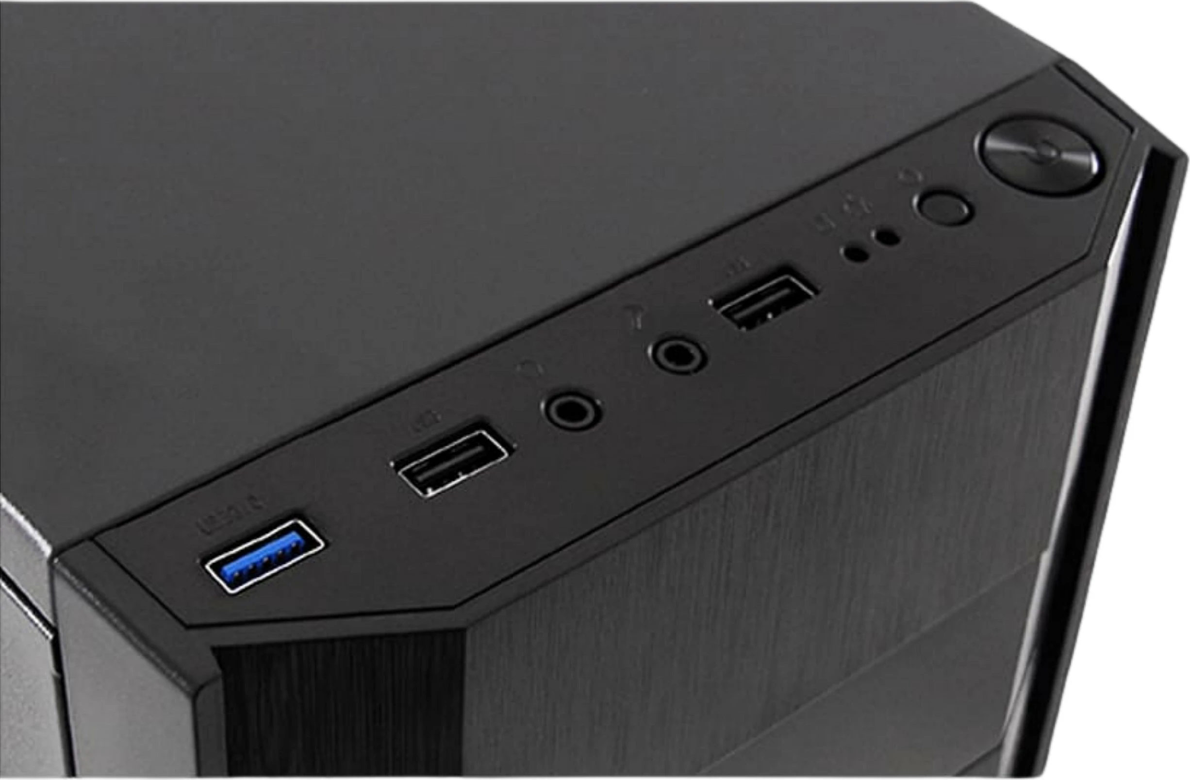 Kasë LC-Power 7036B Midi Tower, ATX, micro ATX, Mini-ITX, e zezë