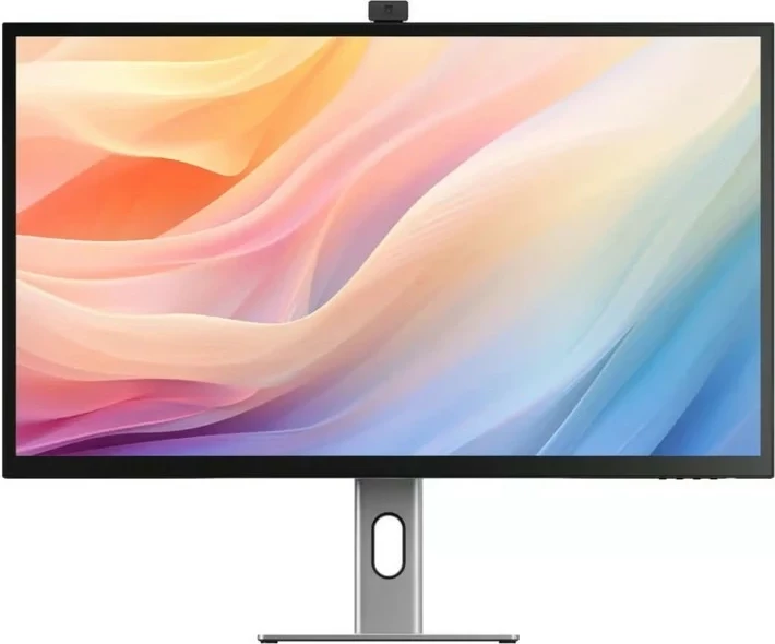 Monitor ALOGIC Clarity Pro Max 32 UHD 4K, 65W PD, me kamerë, argjendtë