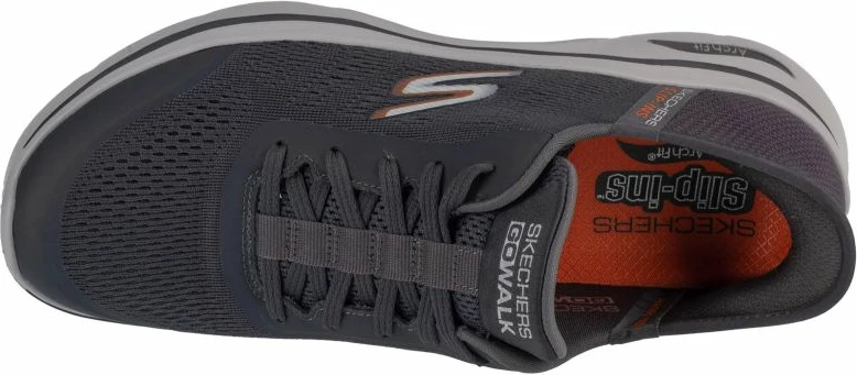 Atlete për meshkuj Skechers, gri