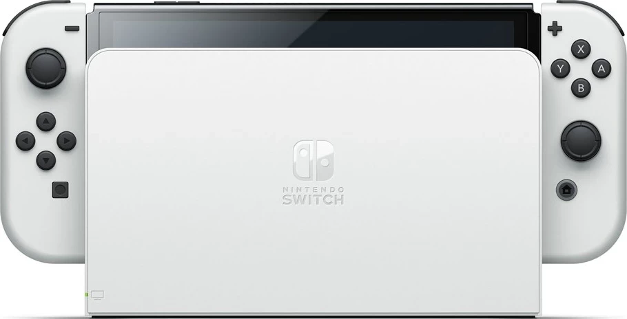 Konzolë portabile Nintendo Switch OLED, 7", 64 GB, Wi-Fi, E bardhë