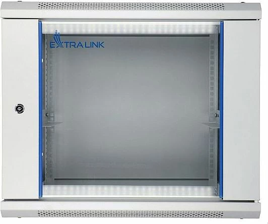 Kasë rack murale ExtraLink EX.8581 19\" 9U 600×600mm, gri