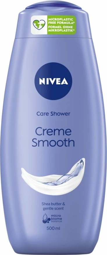 Xhel dushi për femra Nivea Creme Smooth Care Shower Nourishing, 500ml