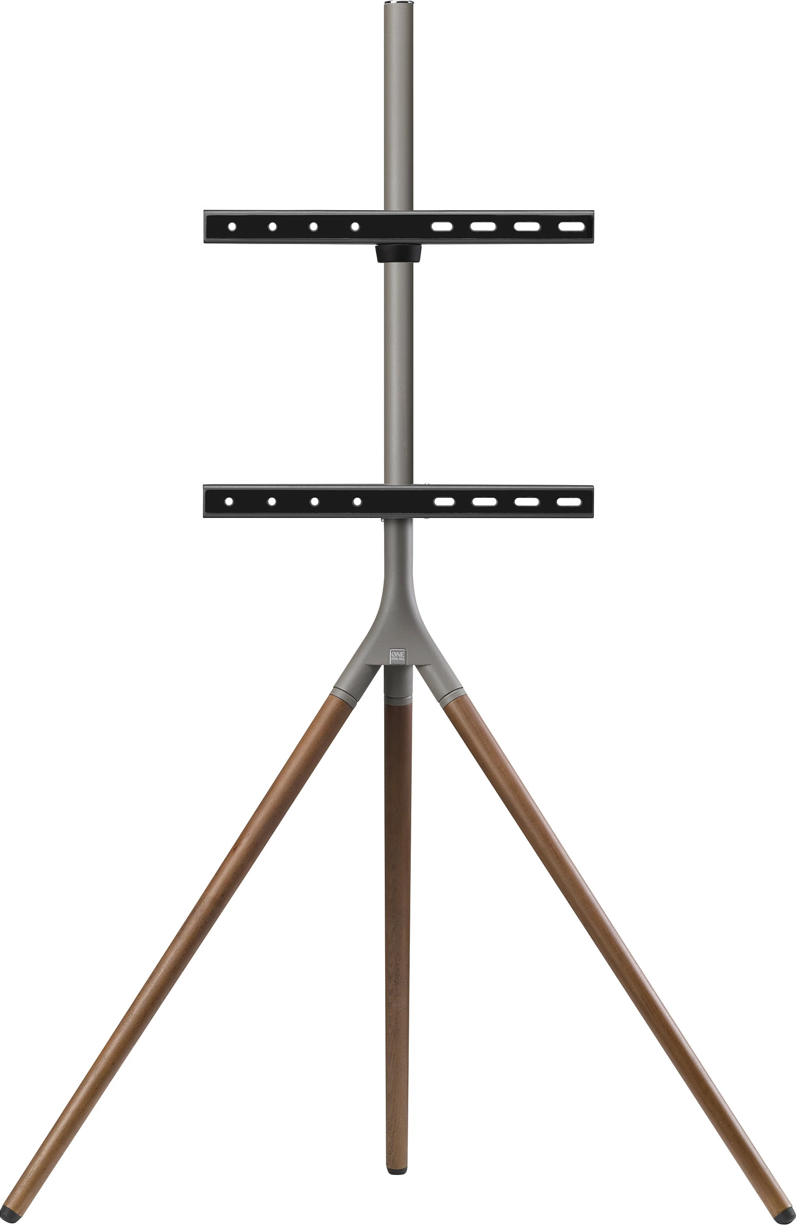 Mbajtëse TV tripod OneforAll WM7471, 32-65", rrotullim 360°, VESA deri 400x400, gri/arrë