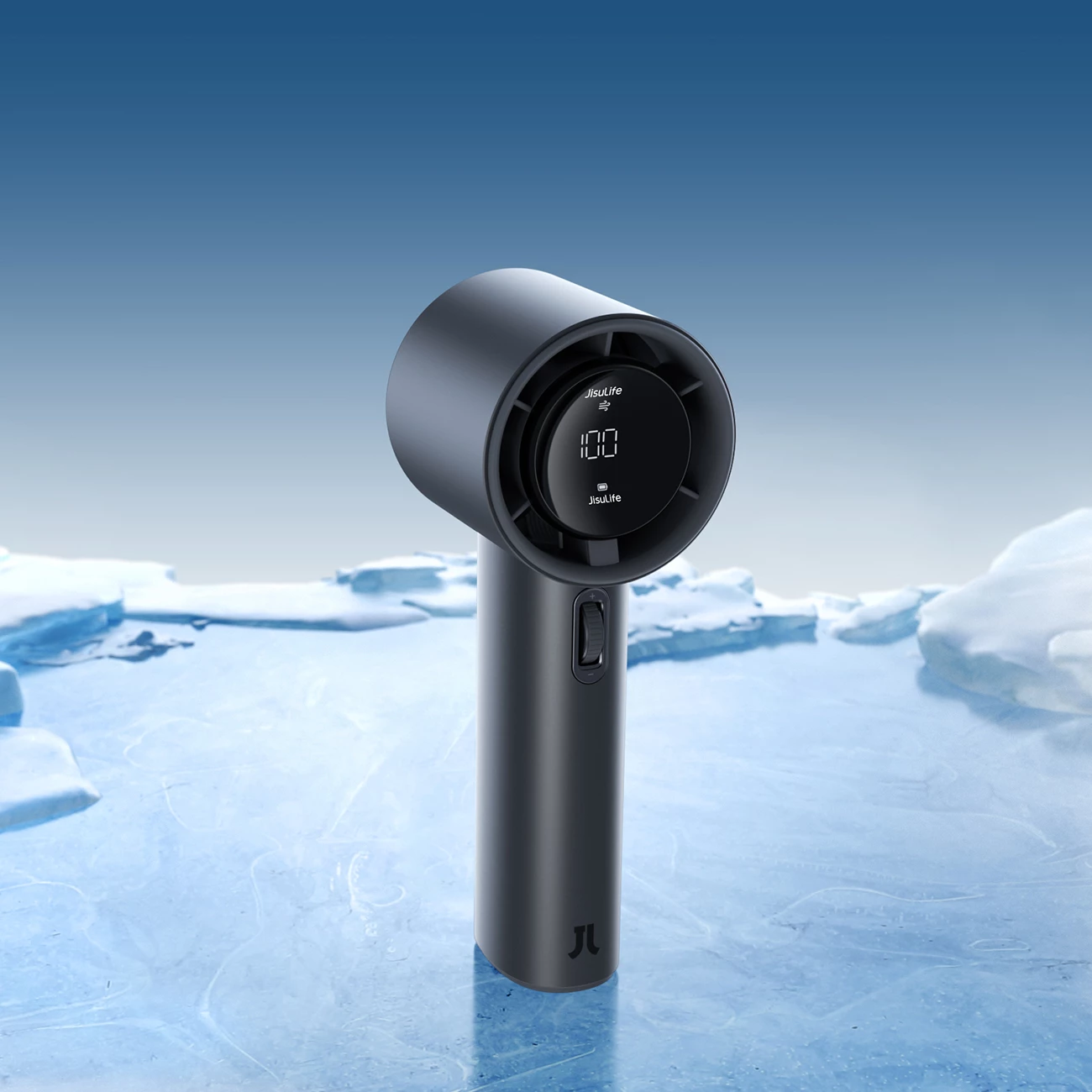 Ventilator dore Jisulife Pro1 S FA53PRO 5000mAh USB-C metal, gri e errët 8