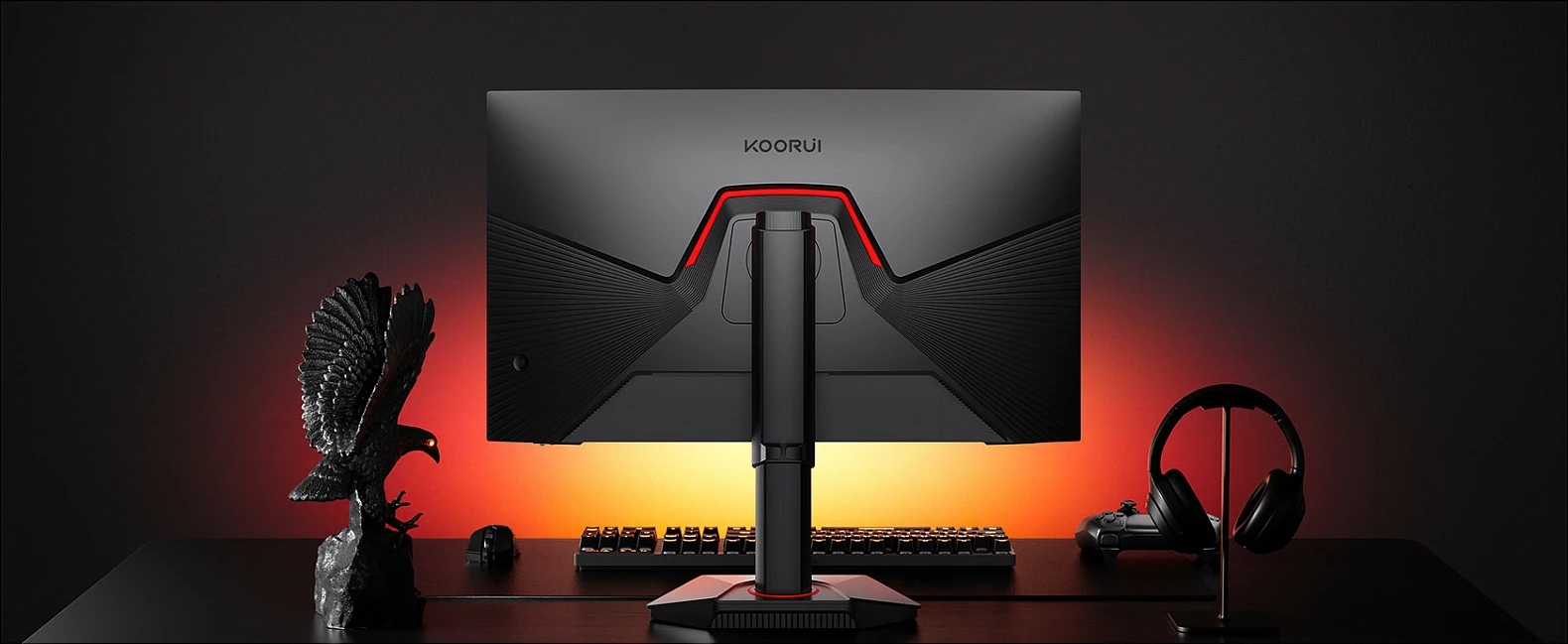 Monitor Koorui G2722P 27", QHD 2560x1440, 1ms, FreeSync Premium, HDR, i zi