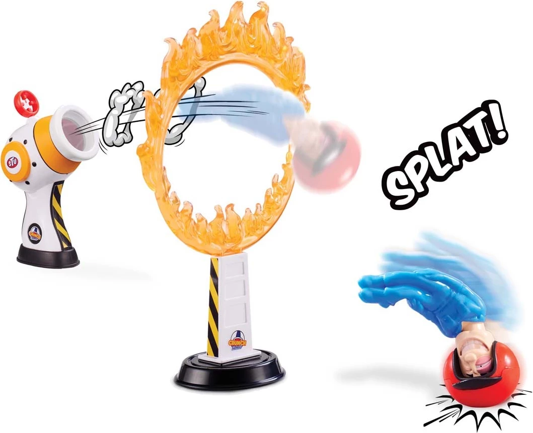 Stuntman Stu Hot Shot Cannon Blast Playset