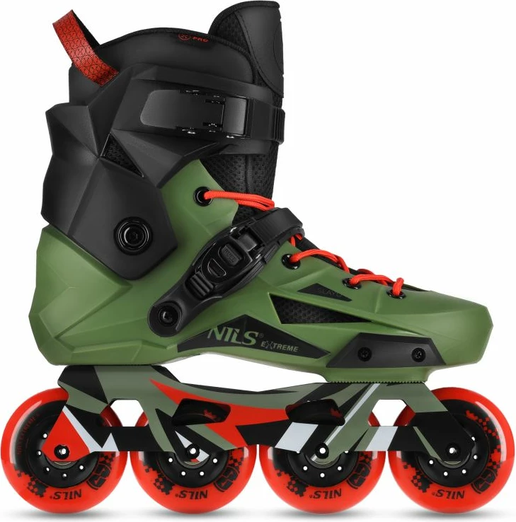 Rollera Nils Extreme NA1601 SLAYD SLALOM, të gjelbra, nr. 37