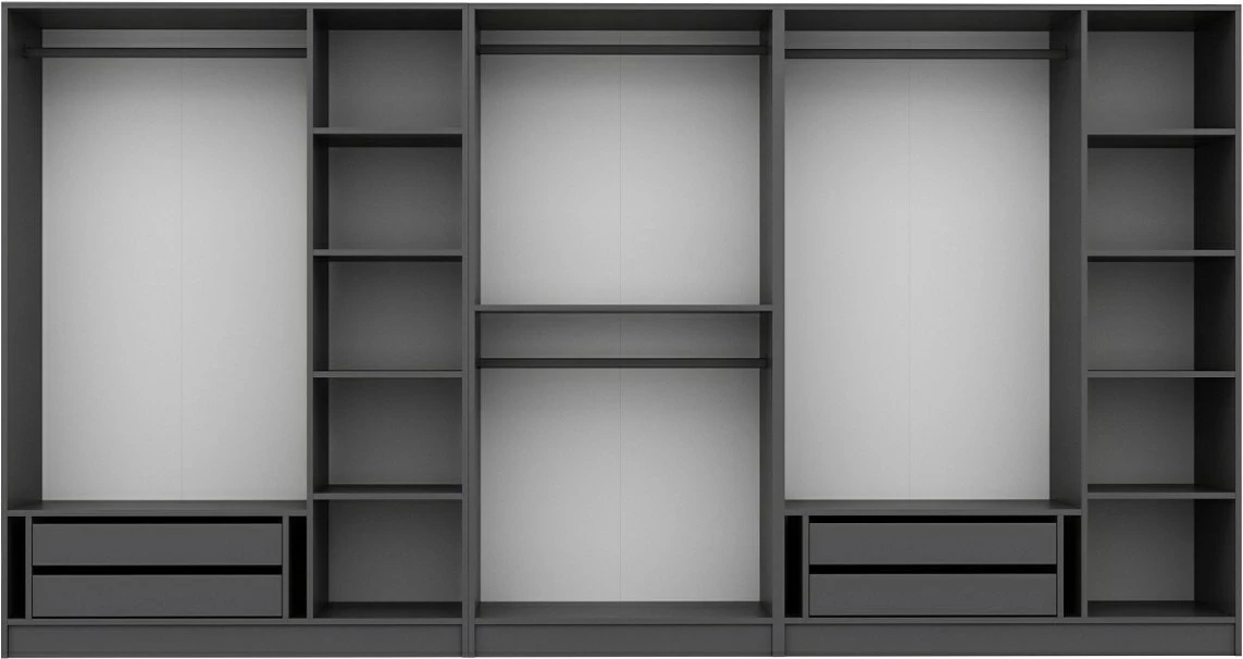 Dollap Skye Decor, ngjyrë antracit, Kale - 5048