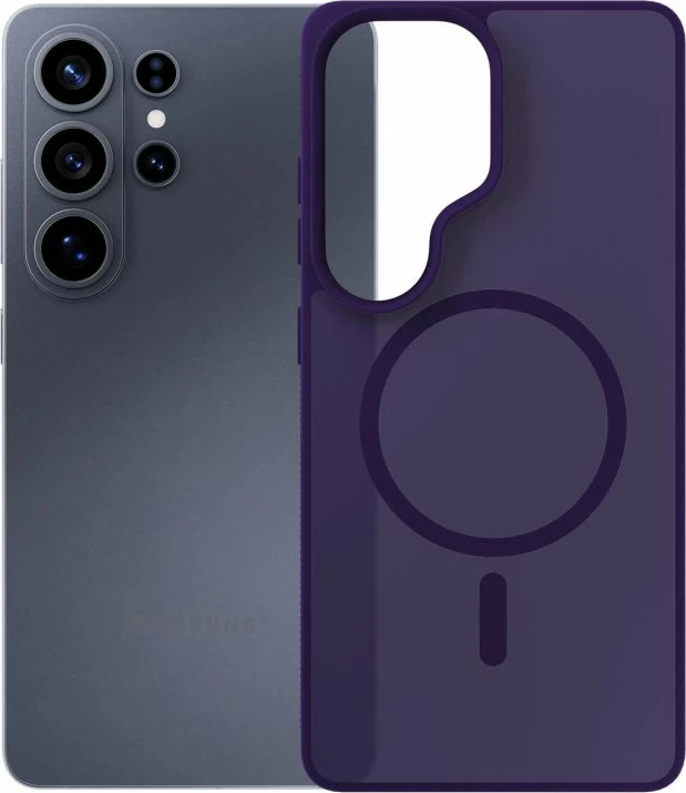 Maskë telefoni 3mk Smoke MagCase Samsung Galaxy S26 Ultra, vjollcë