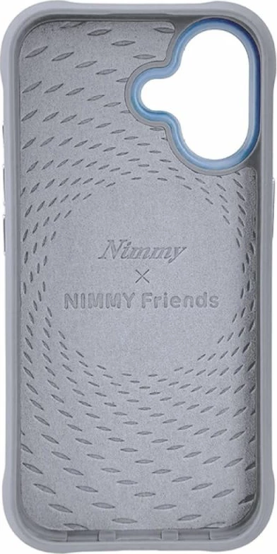 Kapak telefoni Nimmy Cool&Cute 2.0 për iPhone 17, gri