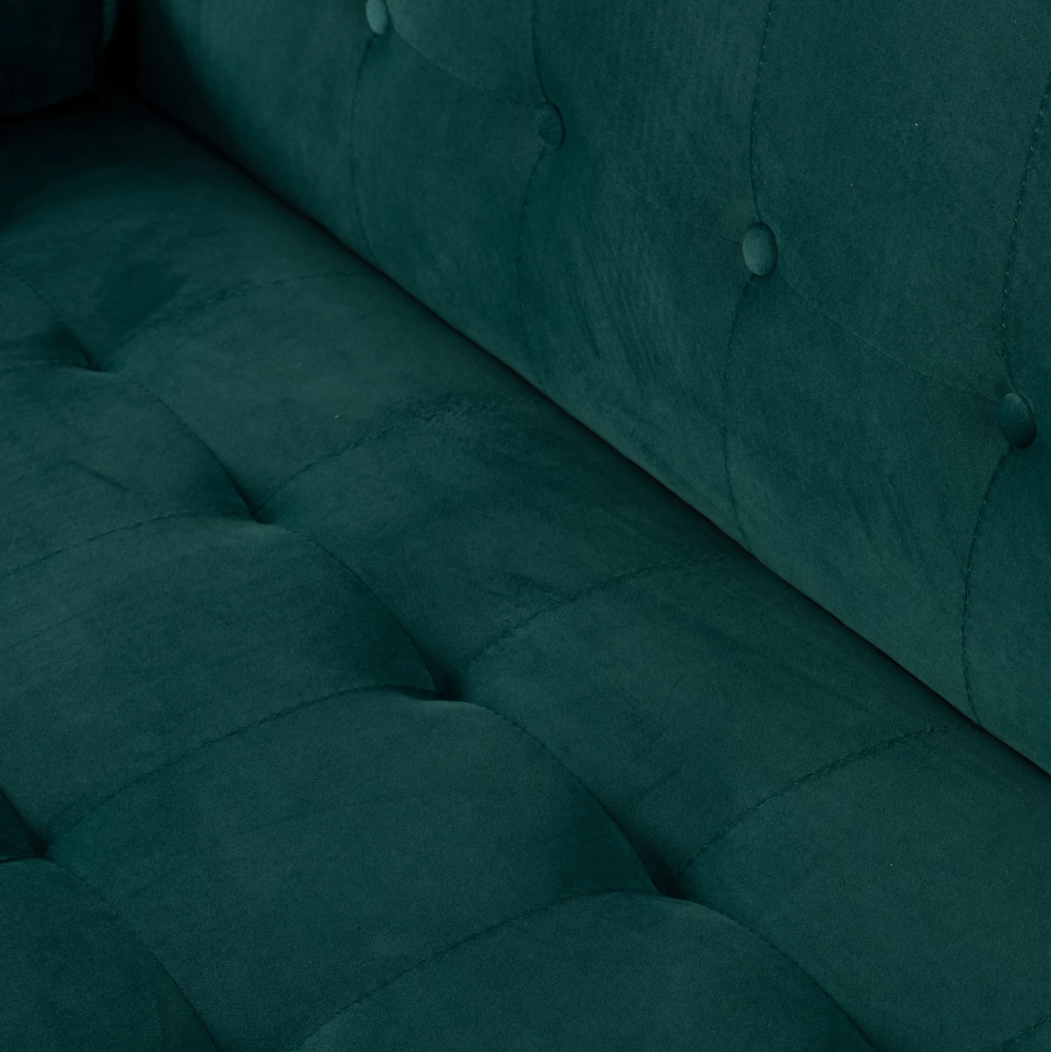 Krevat-sofë WANDA, kadife e gjelbër, FH3149.13, 188x83x83 cm