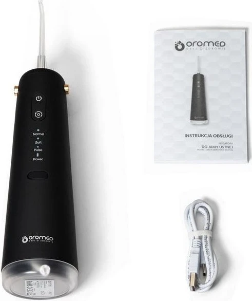 Irrigator dhëmbësh Oromed Oro-Dental, i zi