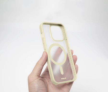 Mbështjellës LAUT Huex Protect me MagSafe për iPhone 14 Plus / 15 Plus, Verdhë