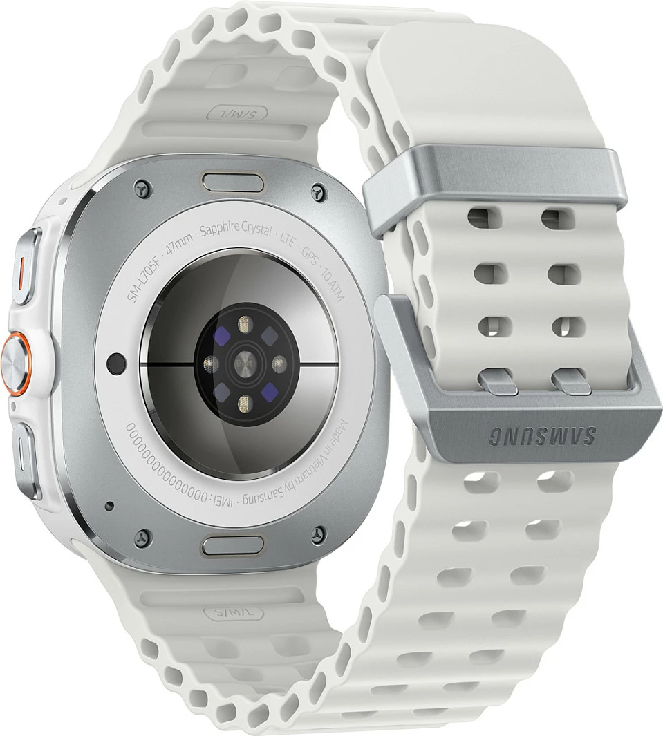 Smartwatch Samsung Galaxy Watch Ultra, 3.81 cm, AMOLED, Wi-Fi, GPS, e bardhë