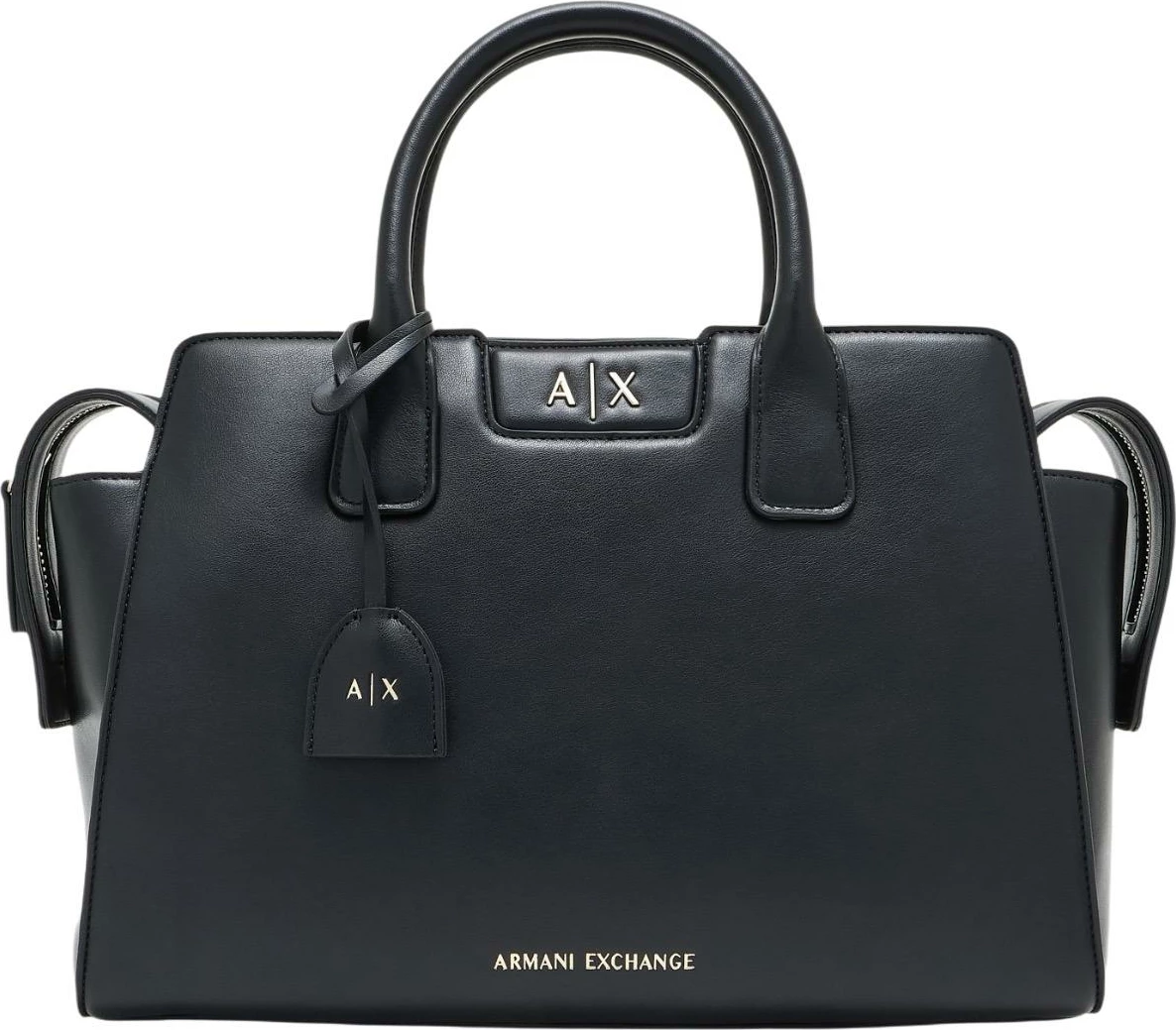 Çantë dore Armani Exchange XW002158 AF26570 për femra, e zezë