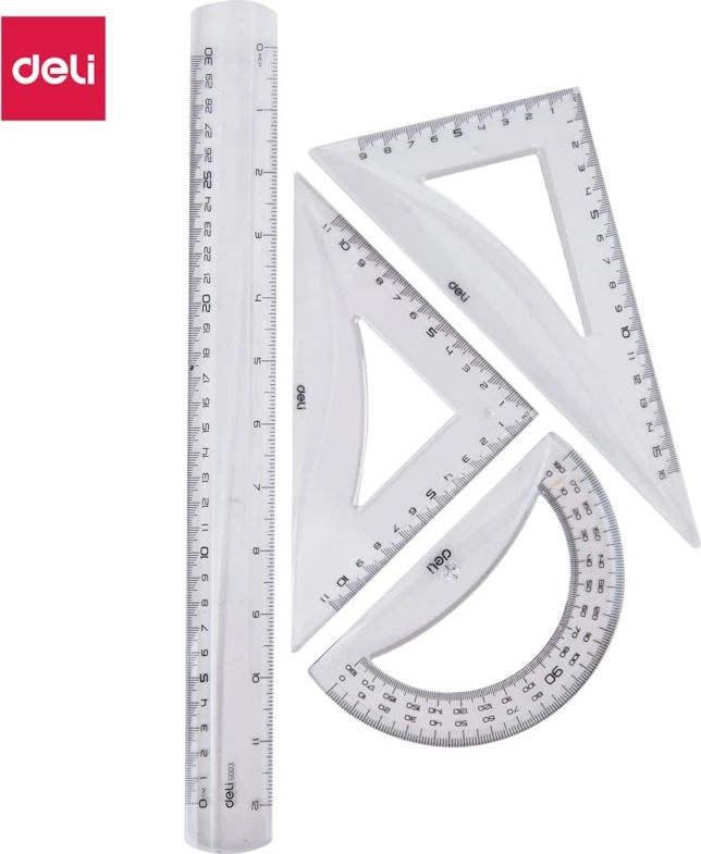 DELI VIZORE SET 1/4 30CM 1/20 G00512