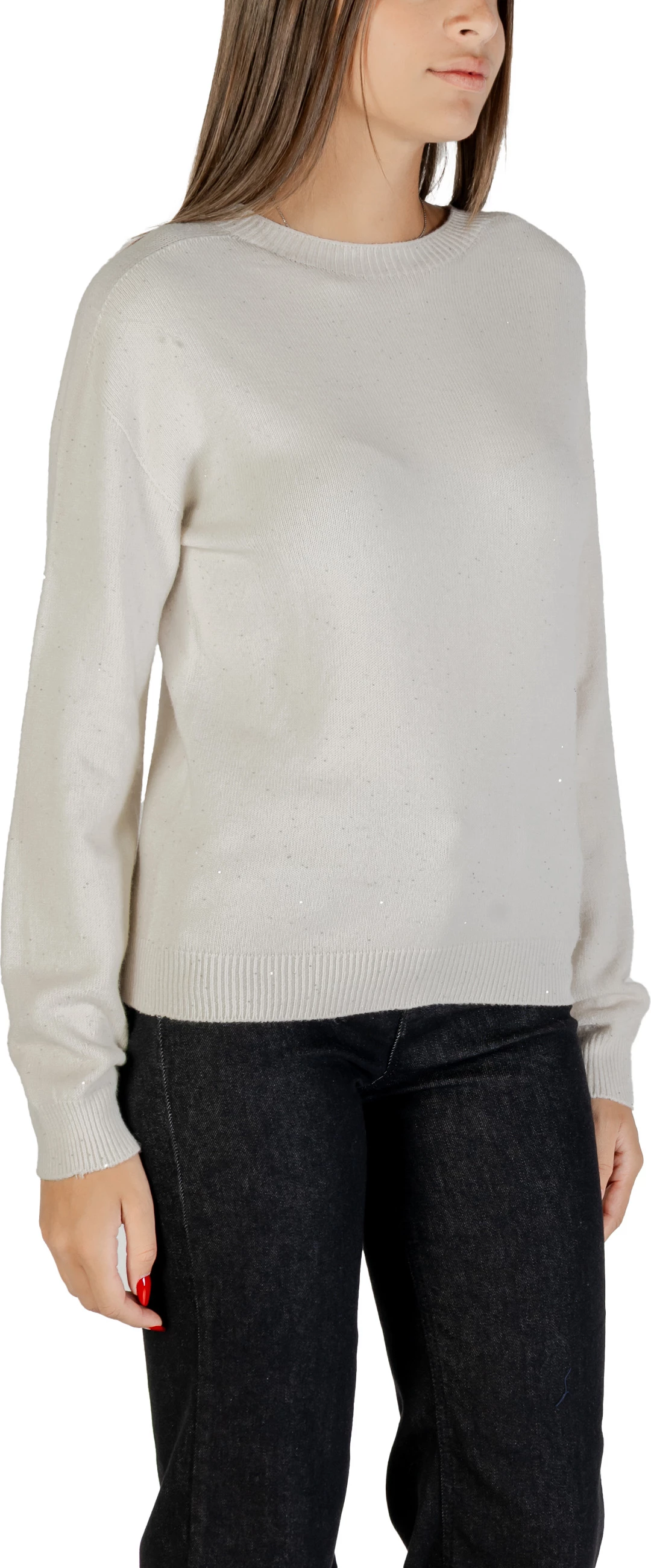 Xhemper për femra Liu Jo MF5483 MA27R, i bardhë [Madhësia: XL]