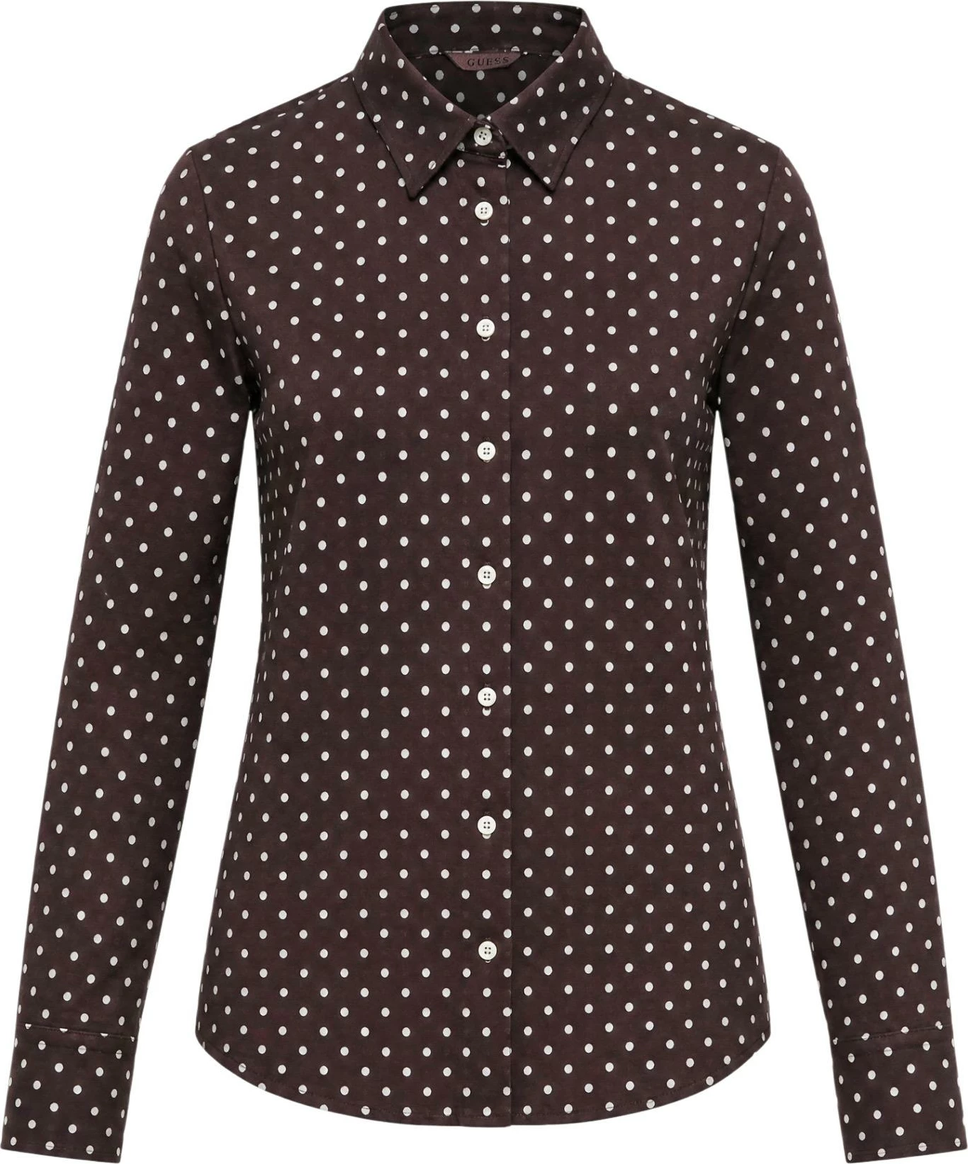 Këmishë për femra Guess NEW LS CLOUIS W6YH68 W3212, kafe [Madhësia: XL]