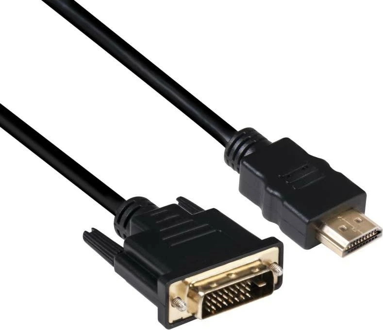 Kabllo DVI në HDMI Club3D 2m 4K30Hz e zezë