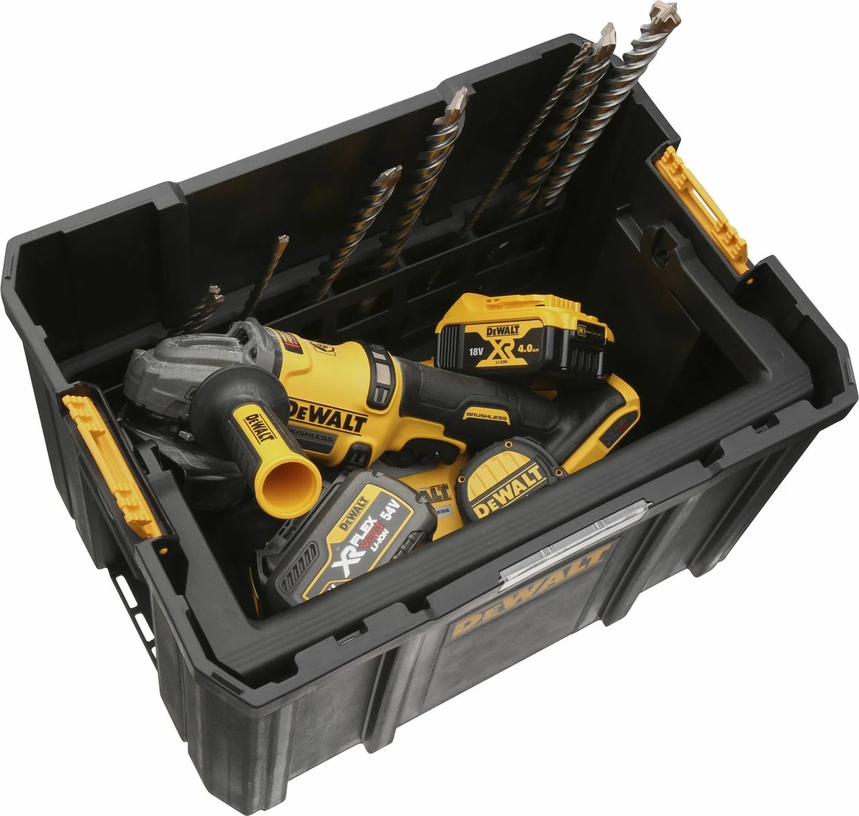 Kuti veglash Dewalt TSTAK DWST1-71228 44x32x27.5 cm waterproof, e zezë