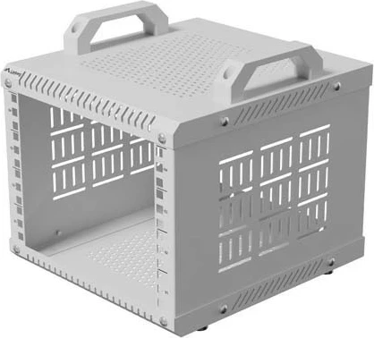 Rack i hapur LANBERG 10" 4U 280x300, ngjyrë hiri