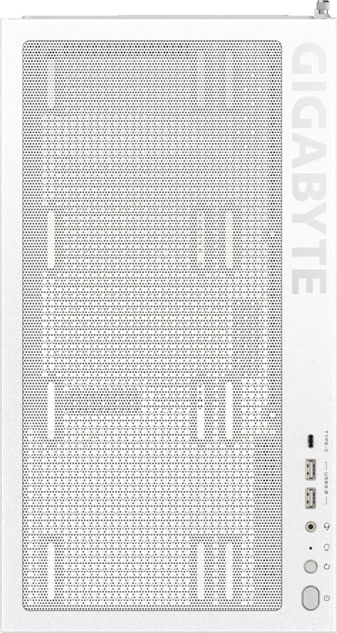 Kasë Gigabyte C500 PANORAMIC STEALTH, midi tower, xham, e bardhë