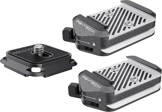 Kapëse të shpejta montimi PGYTECH Arca-Type V2 Set, për kamera dhe stabilizatorë, metalike
