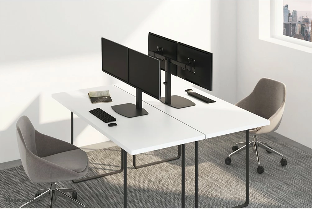 Mbajtës monitori Neomounts FPMA-D865DBLACK, 27", i zi