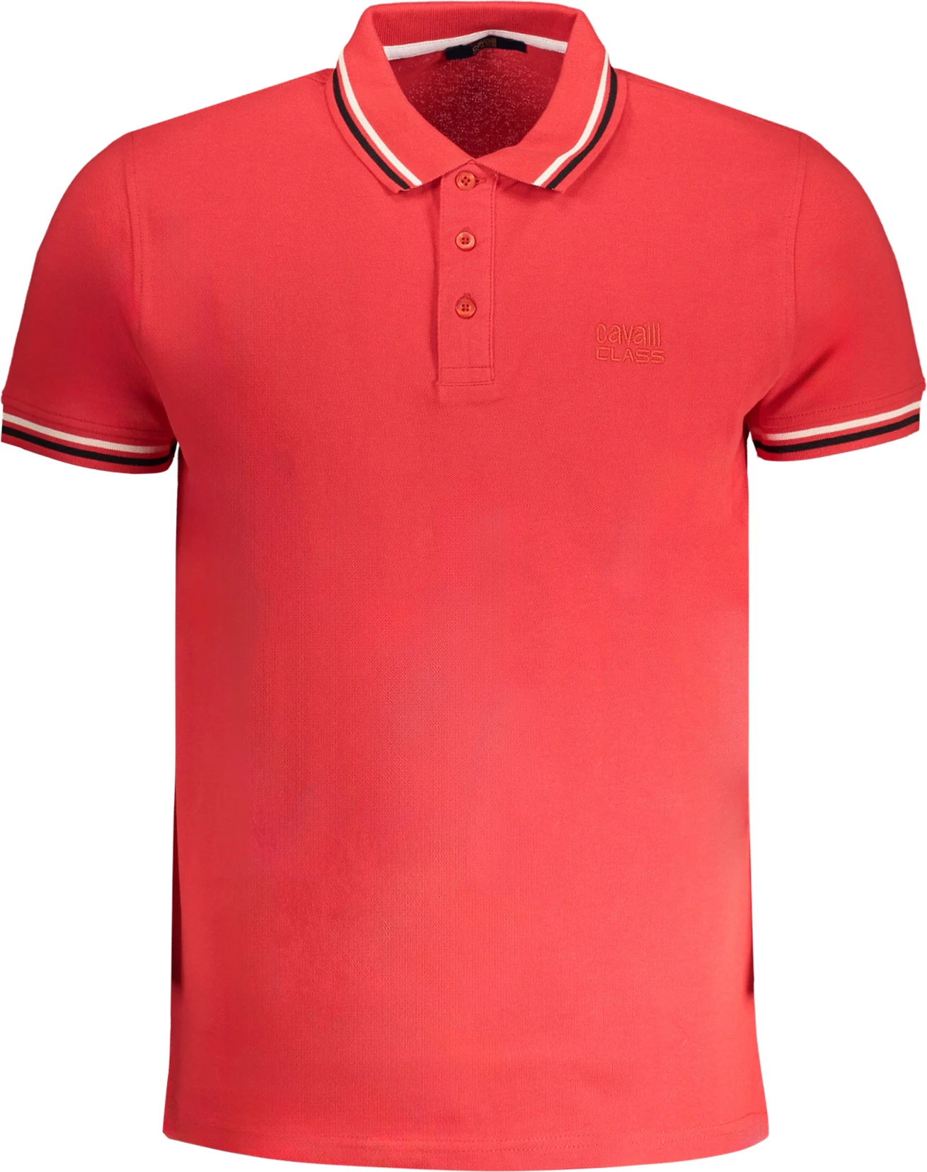 Polo për meshkuj CAVALLI CLASS, e kuqe