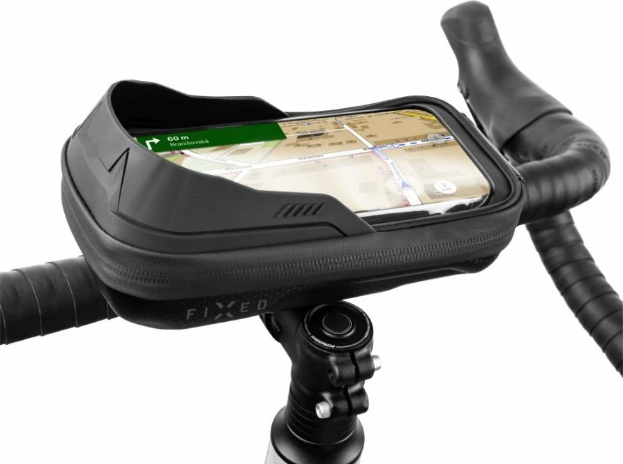 Mbështjellës telefoni për biçikletë Fixed Bikee Bag 2 FIXBIB2-BK, deri 6.8", i zi