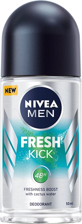 Deodorant roll-on për meshkuj Nivea Men Fresh Kick 50ml