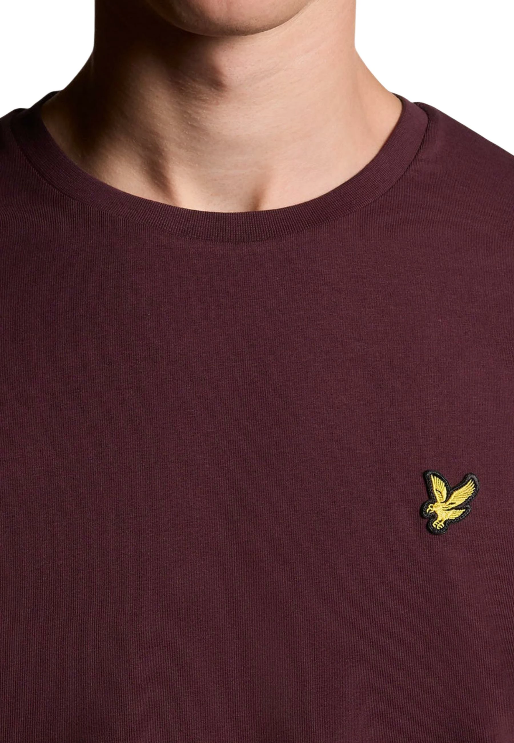 Maicë për meshkuj Lyle & Scott TS400VOG, bordo [Madhësia: M]
