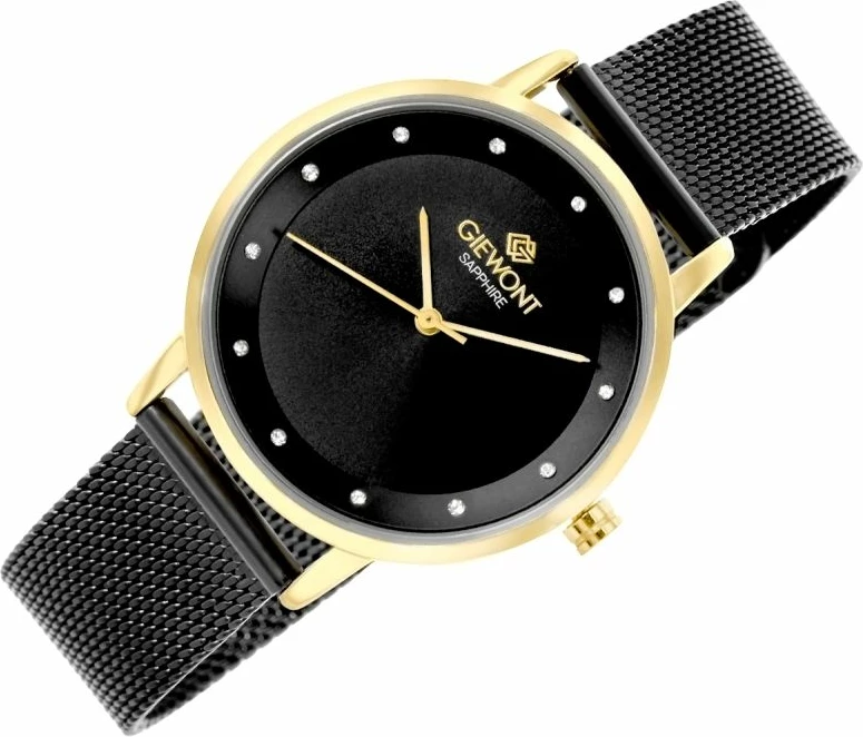 Orë dore femrash Giewont GW4130-B4, gold black