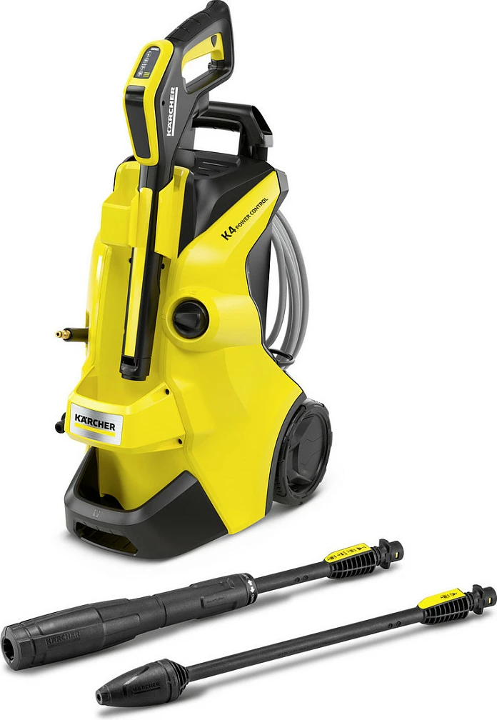 Larës me presion Kärcher K 4 Power Control Flex, 1800 W, 420 l/h, zorrë 8 m, verdhë/zi
