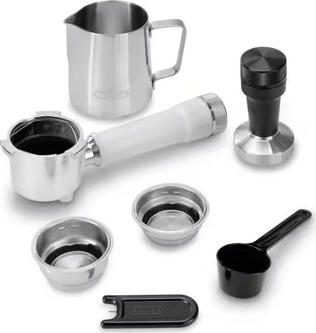 Aparat kafeje DeLonghi Dedica Duo EC890.WI, për kafe të nxehtë dhe të ftohtë, bardhë