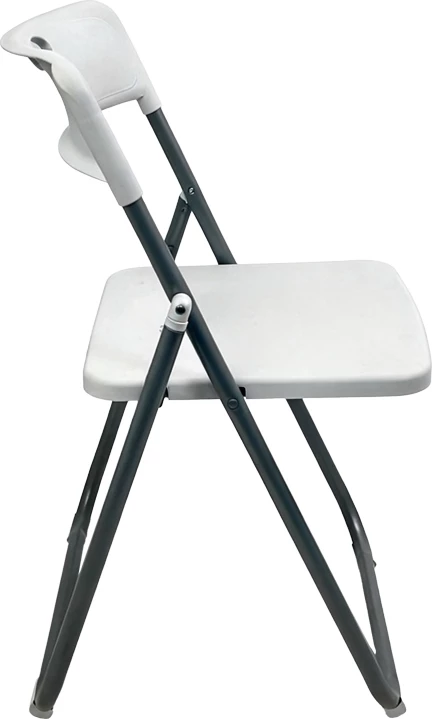 Karrige palosëse Edison, e bardhë, 38x49x73cm